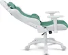 A gaming chair is shown from the side on a white background. Produktbild-Vorschau