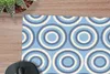 MuchoWow® Mauspad Mousepad Kreis - Blau - Muster 40x30 cm - Produktbild-Vorschau 2