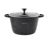 Granit Kochtopf 8L Ø28 cm Antihaft Marmorbeschichtung Produktbild-Vorschau 1