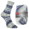 Pro Lana Fjord Socks 100g 191 blau-jeans-weiß Color Produktbild-Vorschau 5
