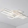 Smart LED Deckenleuchte 90x60cm, Moderne Geometrische Produktbild-Vorschau 9