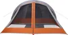 vidaXL Tente de camping 4 personnes grise et orange étanche Voir les images du produit 7
