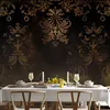 Vlies Fototapete - Baroque Ornaments in Patinated Gold and Produktbild-Vorschau 1