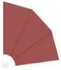 vidaXL Éventail de balcon pliable Terracotta-Rouge 140×140 Voir les images du produit 7