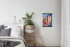 MuchoWow® Textilposter Gemälde - Ölfarbe - Haus - Wasser Produktbild-Vorschau 3