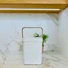 Küchenabfalleimer 5 Liter weiß, recycelt, für Mülltrennung, Produktbild-Vorschau 6