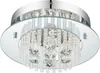 Globo Elena Deckenleuchte Chrom, 1xLED; 49361 Produktbild-Vorschau 2