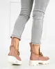 Rosa Damenstiefel mit Kette Tenkay - Footwear, Größe 39 Produktbild-Vorschau 3