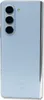 The back of a light blue Samsung Galaxy Z Fold5 smartphone is shown against a white background. Produktbild-Vorschau
