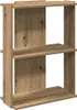 vidaXL Knihovna 3 police Artisan dub 60x30x80 cm Materiál Náhled obrázku produktu 1