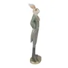 Clayre & Eef Figur Kaninchen 20 cm Beige Grün Polyresin Produktbild-Vorschau 4