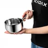KADAX Garnek Rondel 1,5L Indukcja Gaz Stalowy Stal 16cm Podgląd zdjęcia produktu 2