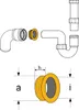 Haas Gumminippel für HTS-Rohre Gummimanschette (HT-Siphons) Produktbild-Vorschau 8