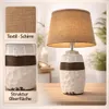 2x Tischlampe Lampe Nachttischlampe Tischleuchte Nachttisch Produktbild-Vorschau 3