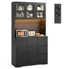 BEALIFE Geschirrschrank AP121 100x40x180 cm | Produktbild-Vorschau 2