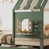 Merax Kinderbett Hausbett 90x200cm mit 2 Schubladen, Produktbild-Vorschau 9