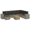 Modulares Gartenmöbel-Set, 9-tlg. Loungesofa mit Stauraum, Produktbild-Vorschau 1