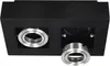 OSMIN RIM 2 Schwarz Silber IP20 quadratische Produktbild-Vorschau 1