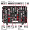 Einhell 181-tlg. Stecknuss- und Ratschen-Set Produktbild-Vorschau 2
