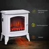 HOMCOM Elektrický krb, stojací model s LED efektem plamene, Náhled obrázku produktu 6