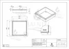 BALNEO nástenná nika WALL-BOX NO RIM 30 × 30 × 7 cm z Náhľad obrázku produktu 4