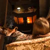 Relaxdays Teelichthalter im 12er Set, mit Tannenbaum-Motiv, Produktbild-Vorschau 2