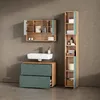 Set mobili bagno Livinity Ronco Verde/Rovere dorato 3 Anteprima dell’immagine prodotto 5