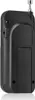 The back of a black portable radio with an antenna. Podgląd zdjęcia produktu