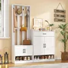 MODFU Vestiaire d’Entrée Complet - Meuble avec 4 Portes, 1 Voir les images du produit 1