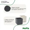 MePla - Kübel KARO-40 Holzoptik 80x40x40 anthrazit Produktbild-Vorschau 8