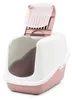 Nestor - Katzentoilette - rosa/weiß - 56x39x39 cm Produktbild-Vorschau 5