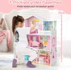 Puppenhaus Holz, 3-stöckiges & Großes Dollhouse mit 5 Produktbild-Vorschau 6