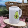 Mr. & Mrs. Panda Krug Avocado Kern - Weiß - Geschenk, Produktbild-Vorschau 3
