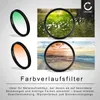 CELLONIC Ø 37mm Verlaufsfilter Violett kompatibel mit Produktbild-Vorschau 2