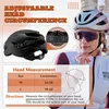 Kask rowerowy ROCKBROS Lekki kask rowerowy górski czarny Podgląd zdjęcia produktu 5