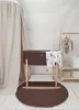 Moseskorb mit Matratze und Schaukelgestell - Teddy Mokka Produktbild-Vorschau 3