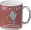 Alles gute Papa von {deinem besten Schwimmer} Produktbild-Vorschau 1