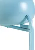 A close-up view of the light blue metal stand and base of a planter. Náhled obrázku produktu