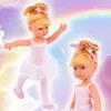MalPlay Babypuppe Darlene Blonde Ballerina 34cm Spielpuppe Produktbild-Vorschau 6