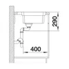 Spüle Blanco ETAGON 700-IF/A 740 x 500 mm edelstahl Produktbild-Vorschau 12