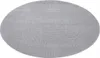 Teppich Kurzflor Wohnzimmer - Grau - 160 cm Rund -  Produktbild-Vorschau 5