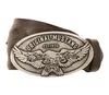 MUSTANG Leder Gürtel Classic Leather Belt W85 Dark Brown Produktbild-Vorschau 3