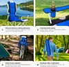 TecTake 401052, 3,4 kg, Polyester, Ocel, Modrá Náhled obrázku produktu 5