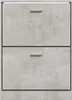 vidaXL Szafka na buty betonowa szara 59x17x81 cm materiał Podgląd zdjęcia produktu 4