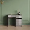 Tavolo da toeletta Livinity Imola Grigio con 4 cassetti, Anteprima dell’immagine prodotto 2