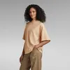 G-STAR RAW DENIM MOCK NECK LOOSE T WMN Damen T-Shirt Produktbild-Vorschau 5