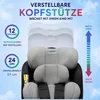 KidsZone Auto Kindersitz Isofix 0-36 kg (0-12 Jahre), Produktbild-Vorschau 3