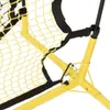 vidaXL Futbalový odbíjač čierno-žltý 183x85x120 cm Náhľad obrázku produktu 5