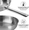 ONVAYA® Nerezová panvica 24 cm | Panvica na vyprážanie | Náhľad obrázku produktu 4
