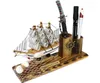 Segelschiff mit Stifthalter Schreibtischorganizer Produktbild-Vorschau 3